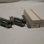 Sylvania 6CG7/6FQ7 midium-mu twin triode (NOS/pair)