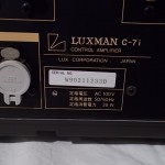 LUXMAN C-7i stereo preamplifier