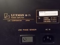 LUXMAN M-7i  stereo power amplifier