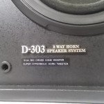 ONKYO D-303 2way speaker system (pair)