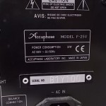 Accuphase F-25V frequency deviding network (3way)