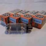 Genatal Electric 6V6GTA beam power pentode 4pcs (NOS/NIB)