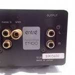 ENTRE ET-100(BK) MC step-up transformer