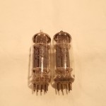 General Electric 6CG7/6FQ7 medium-mu twin triode (pair)