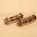 General Electric 6CG7/6FQ7 medium-mu twin triode (pair)