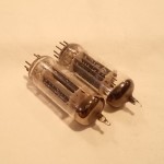 General Electric 6CG7/6FQ7 medium-mu twin triode (pair)