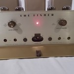 The Fisher SA-1000 tube stereo power amplifier