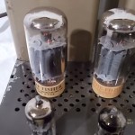 The Fisher SA-1000 tube stereo power amplifier