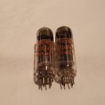 NATIONAL ELECTRIC 6202/6X4WA full-wave hi-vacuum rectifiers (2pcs)