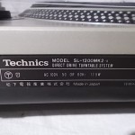 Technics SL-1200mkⅡ analog disc player