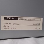 TEAC W-660R audio tape recorder