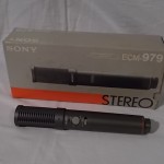 SONY ECM-979 electret stereo microphone