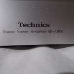 Technics SE-A808 stereo power amplifier